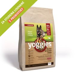 Yoggies Dog Kuřecí a hovězí maso 5kg