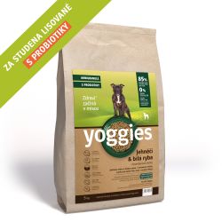 YOGGIES Dog Mini Jehněčí a bílá ryba 5kg