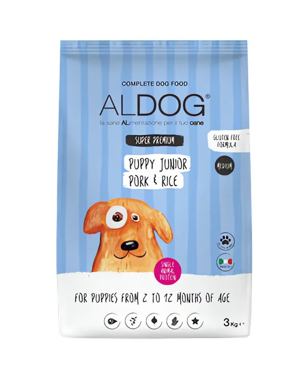 Aldog Puppy/Junior Pork Medium 12kg