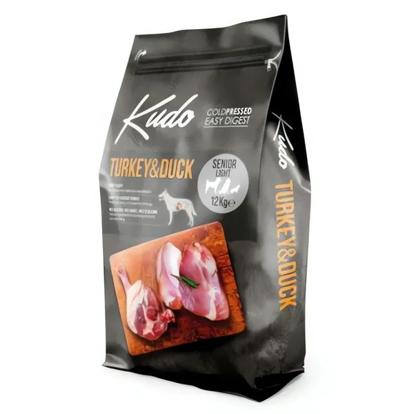 Kudo Dog LG Senior&Light All Size Turkey & Duck 12kg