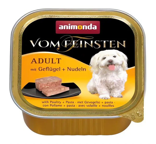 ANIMONDA paštika ADULT - drůbež, těstoviny pro psy 150g