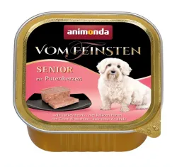 ANIMONDA paštika SENIOR - krůtí srdíčka pro starší psy 150 g ANIMONDA paštika SENIOR - krůtí srdíčka pro starší psy 150 g