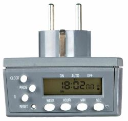 Digital timer - časovač s funkcí po vteřinách,  7 x 7 cm
