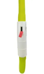 Flash USB svítící obojek XS-XL 70 cm / 10 mm, zelený TRIXIE