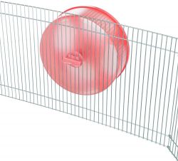 Tréninkové kolo pro křečka velké, plastové 28 cm, kov.stojan TRIXIE