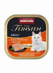 V.Feinsten CORE kuřecí, hovězí maso + mrkev pro kočky 100g Animonda V.Feinsten CORE kuřecí, hovězí maso + mrkev pro kočky 100g Animonda