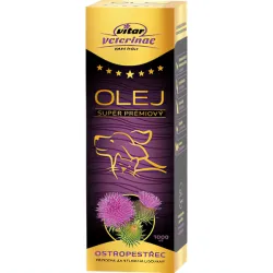 VITAR Veterinae Ostropestřec olej 1000ml VITAR Veterinae Ostropestřec olej 1000ml