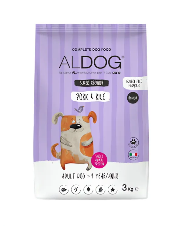 Aldog Pork Medium 12kg