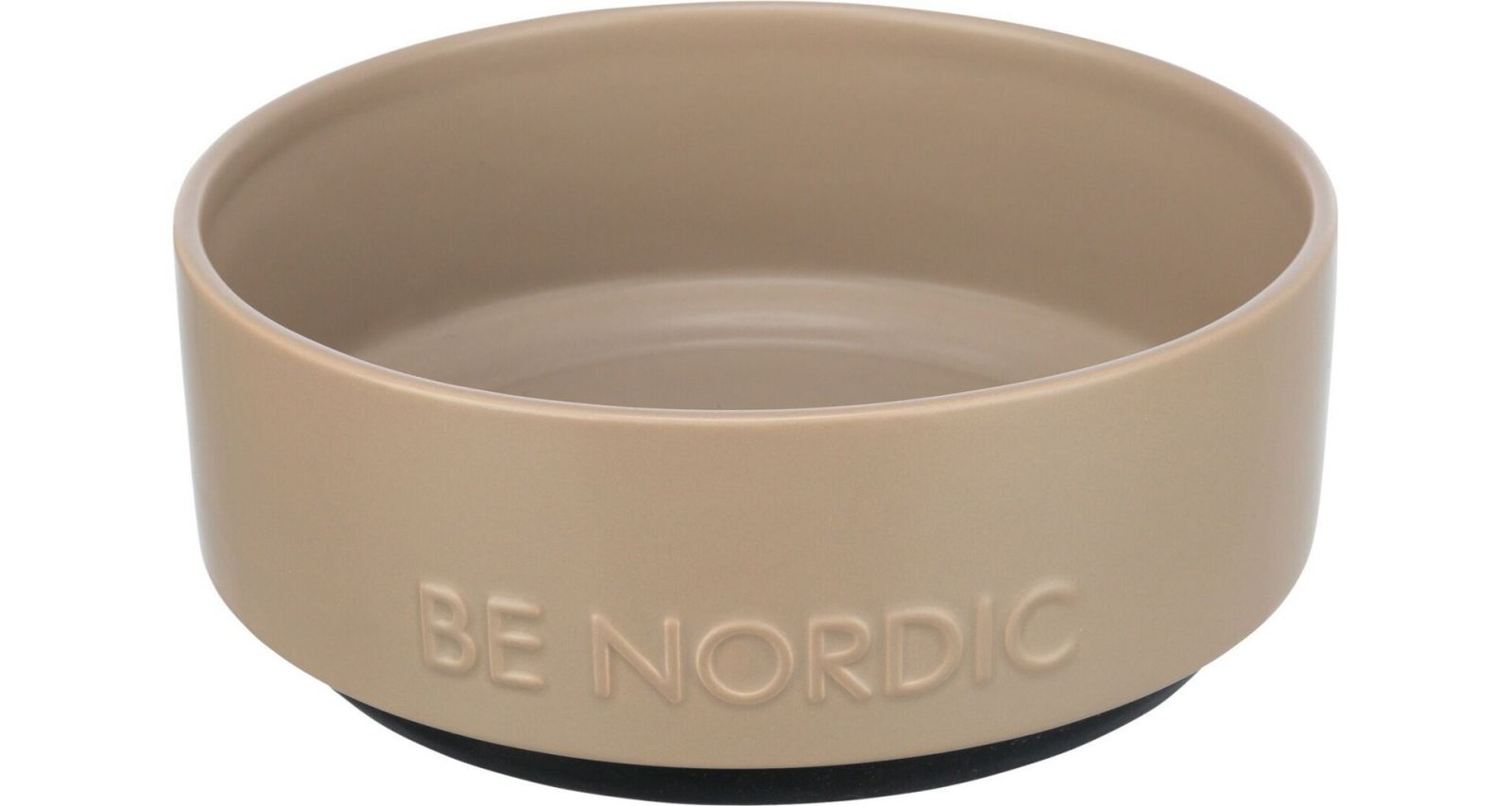 BE NORDIC keramická miska, 1.2l / 18 cm, šedohnědá TRIXIE
