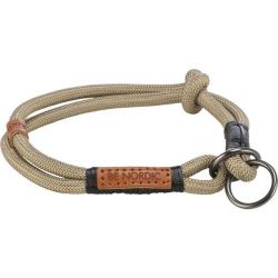 BE NORDIC polostahovací obojek, S: 35 cm/ ø 6 mm, písková/černá TRIXIE