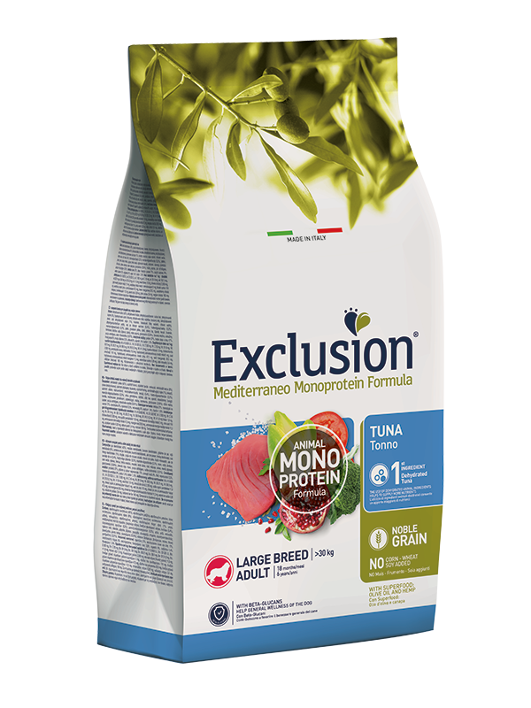 Exclusion Mediterraneo Adult Large Tuna 12kg