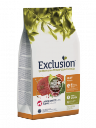 Exclusion Mediterraneo Puppy Large Beef 12kg
