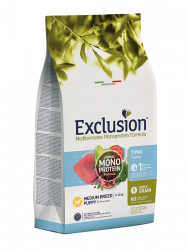 Exclusion Mediterraneo Puppy Medium Tuna 12kg