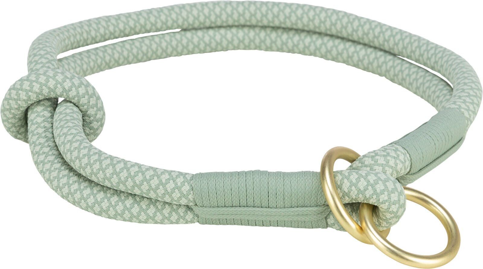 Soft Rope kulatý polostahovací obojek, S: 35 cm/ 10 mm, šalvěj/máta TRIXIE