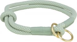 Soft Rope kulatý polostahovací obojek, XS-S: 30 cm/ 10 mm, šalvěj/máta TRIXIE