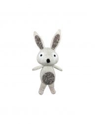 Softy pískací plyšová hračka Králík 18cm