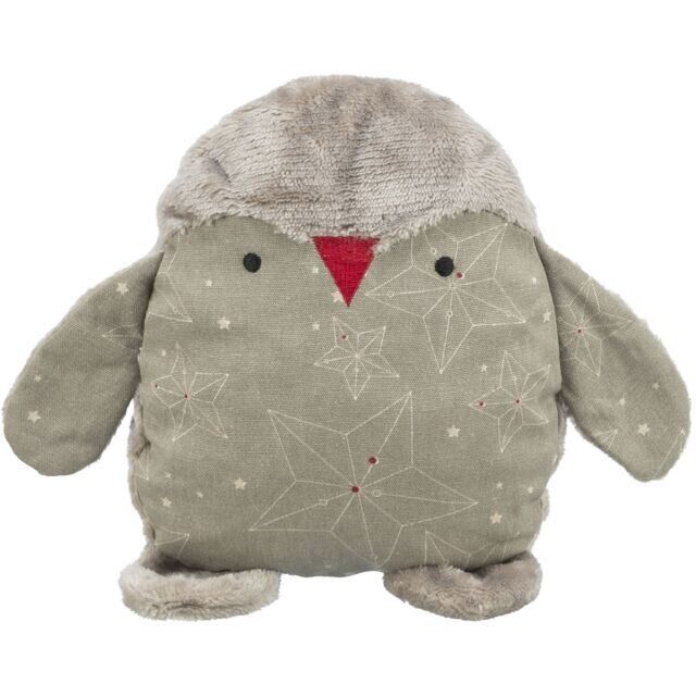 Xmas PENGUIN - vánoční plyšový tučňák bez zvuku, 24 cm, látka/plyš TRIXIE