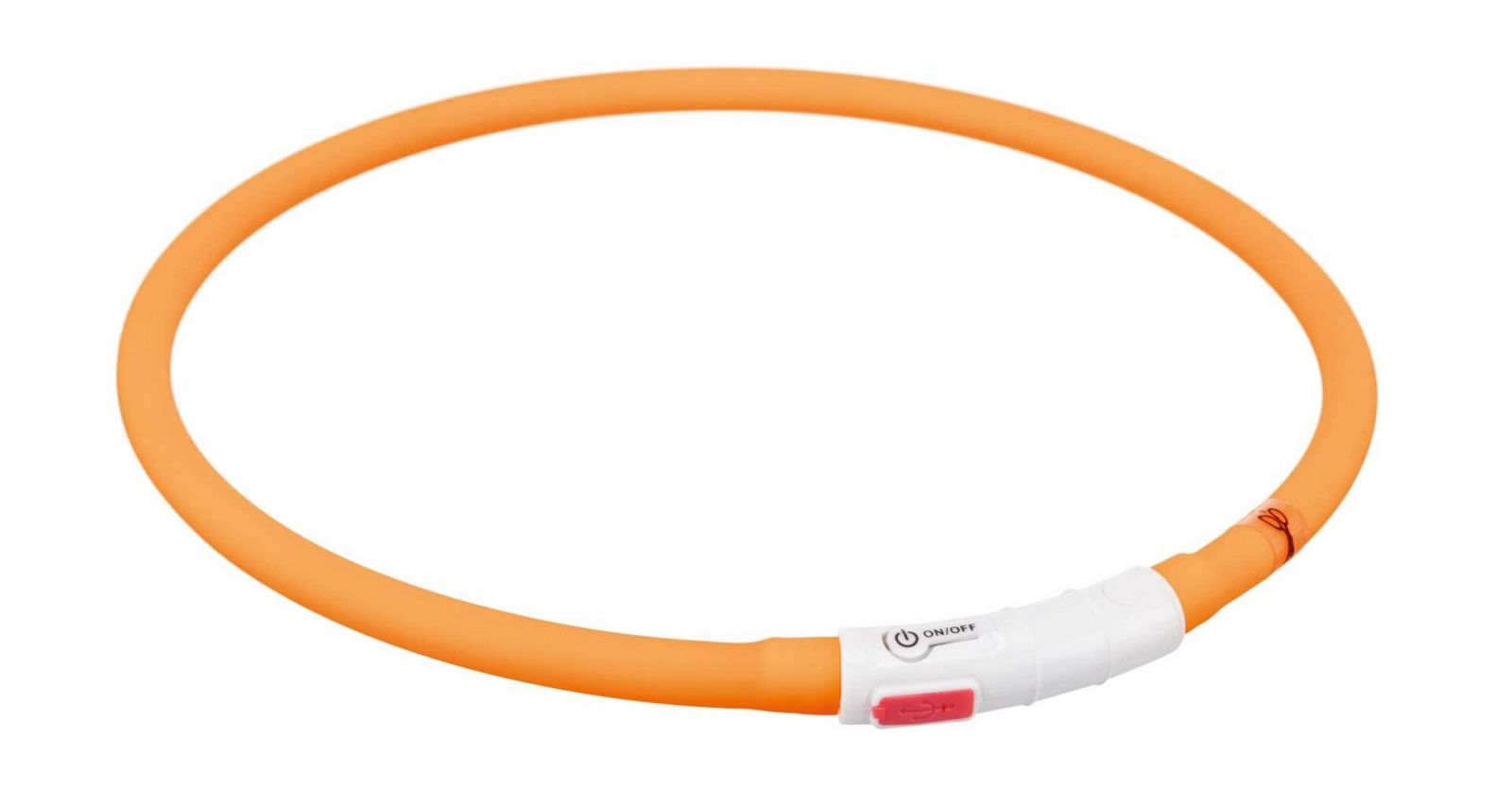 Flash USB svítící objek XS-XL 70 cm / 1 mm, - oranžová TRIXIE