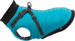Obleček PONTIS - vesta s postrojem, tyrkysová M: 45cm, hruď: 64-68cm, krk: 48cm TRIXIE