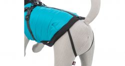 Obleček PONTIS - vesta s postrojem, tyrkysová M: 45cm, hruď: 64-68cm, krk: 48cm TRIXIE