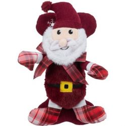 Xmas GIFT SET - vánoční dárková sada hraček (santa, kost), 30 cm, plyš/látka TRIXIE