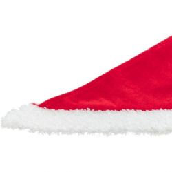 Xmas NECKERCHIEF - vánoční sametový šátek, 75 cm, červená TRIXIE