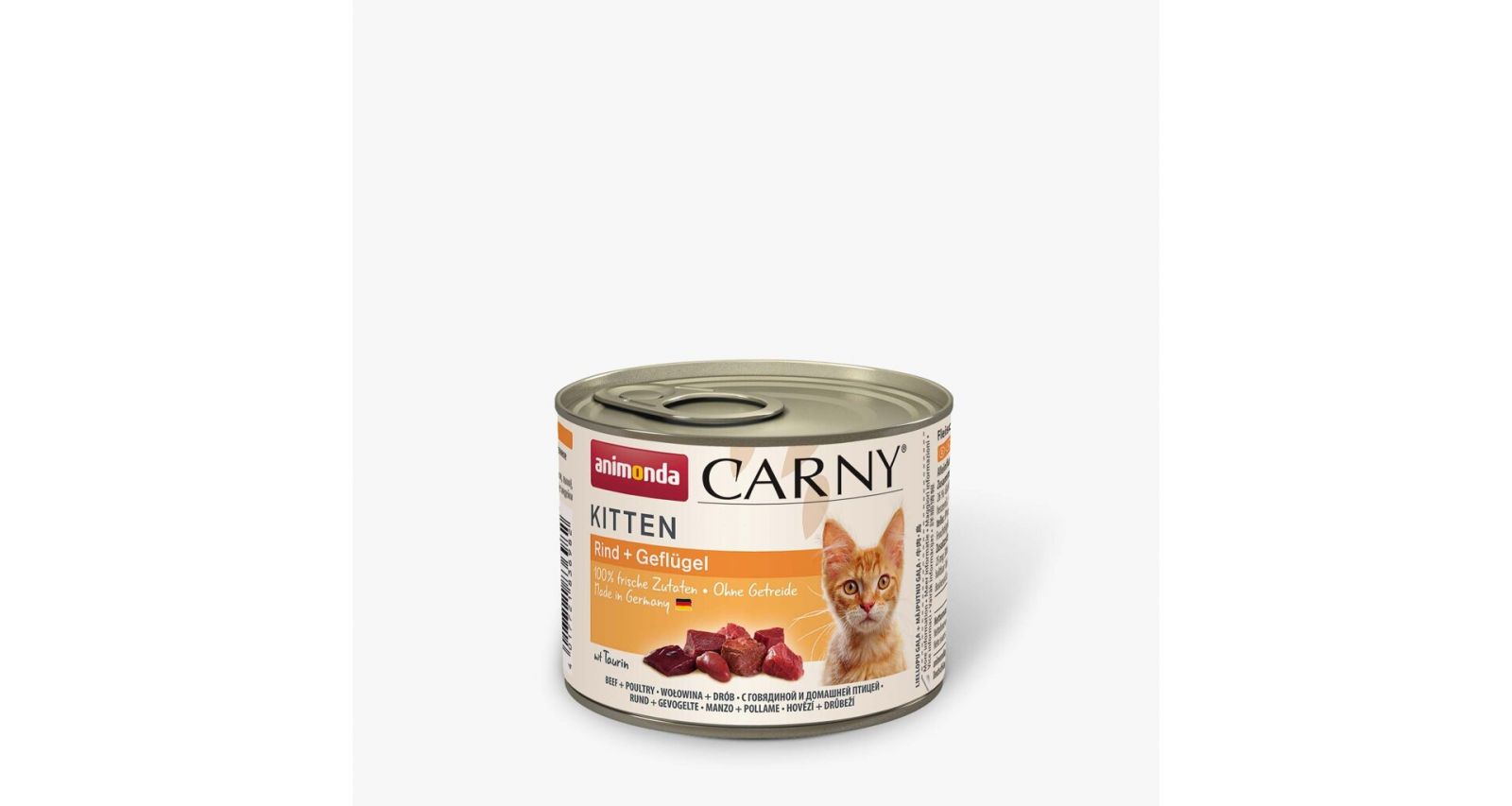 ANIMONDA konzerva CARNY Kitten - drůbeží + hovězí 200g