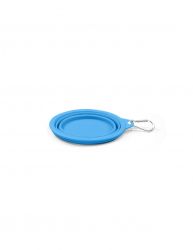 Kaučuková skládací miska 13 cm/450 ml - sv. modrá