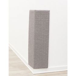 XXL sisalové škrabadlo na roh/stěnu, 38 x 75 cm, šedá TRIXIE