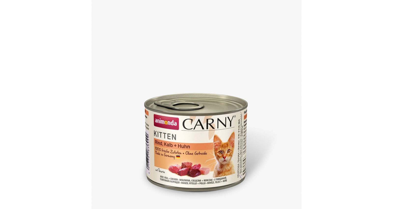 ANIMONDA konzerva CARNY Kitten - telecí + kuřecí + krůta 200g
