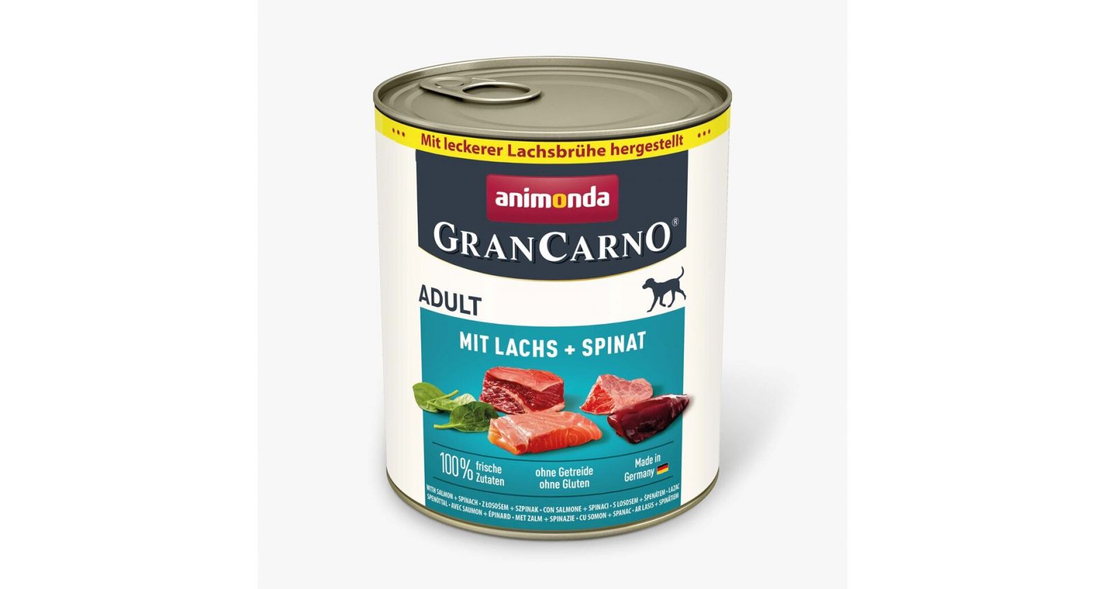 GRANCARNO Adult - s lososem a špenátem 800 g Animonda