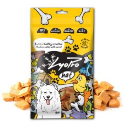 LyoPro Dog Kuřecí kostky s mrkví 50g