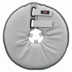 Ochranný měkký límec "disk", M: 38-42 cm/21,5 cm, polyester/pěna, šedá TRIXIE Ochranný měkký límec "disk", M: 38-42 cm/21,5 cm, polyester/pěna, šedá TRIXIE