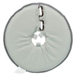 Ochranný měkký límec "disk", M: 38-42 cm/21,5 cm, polyester/pěna, šedá TRIXIE Ochranný měkký límec "disk", M: 38-42 cm/21,5 cm, polyester/pěna, šedá TRIXIE