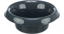 Plastový bar se 2 miskami (0,25 l/ 9cm a 0,3 l/11cm), 46x11x30 cm, šedá/různé TRIXIE