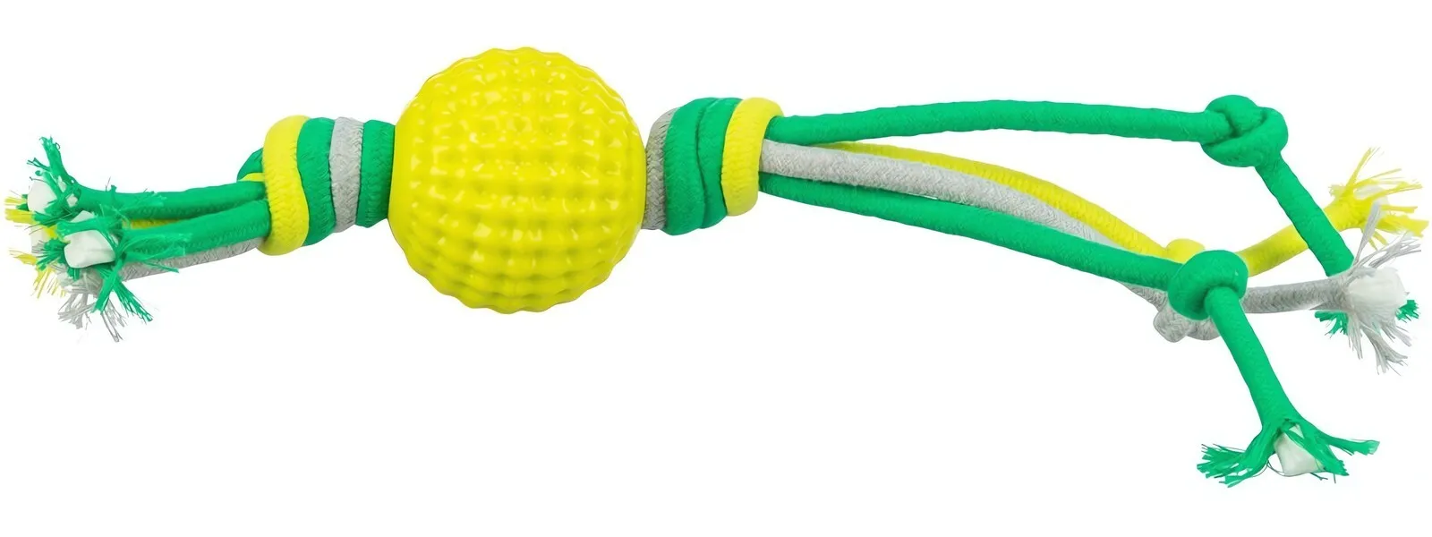 Hrací míč na lanech, Ø 9 x 44 cm, TPR/polyester TRIXIE