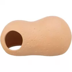 Keramický domek "burák" pro myš, křečka, 2 otvory, 21 x 10 x 11 cm, terakota TRIXIE