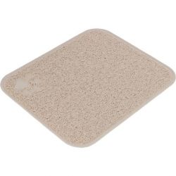 Podložka před kočičí toaletu 37 x 45cm, PVC, tělová TRIXIE