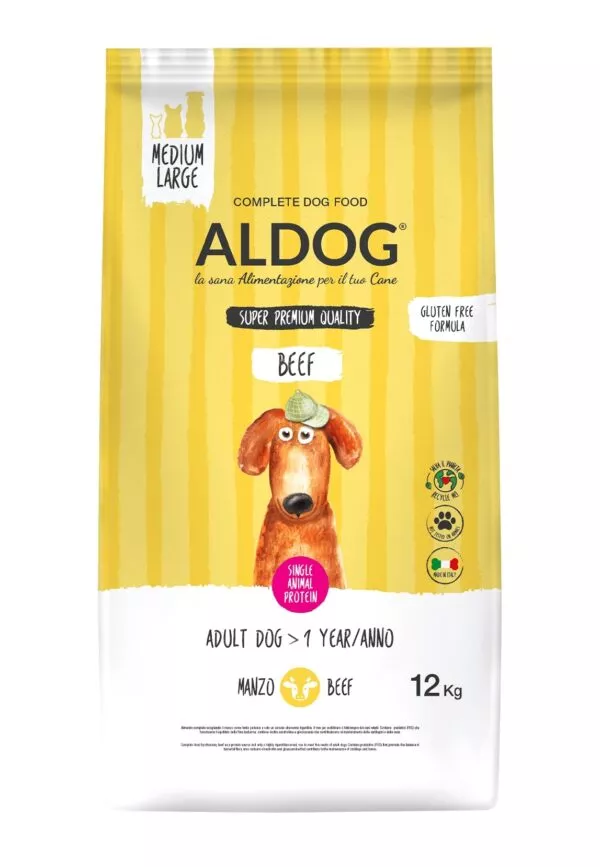 ALDOG Adult Beef Medium/Large 12kg