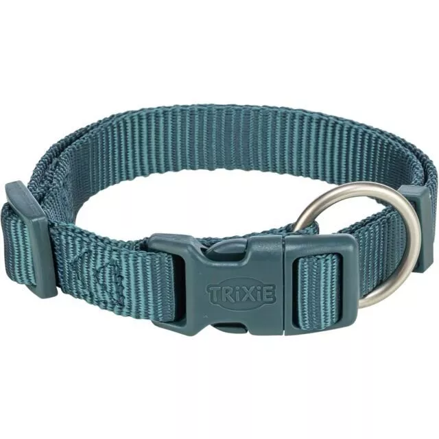 Nylonový obojek PREMIUM, petrolejová M-L:35-55cm/20mm TRIXIE