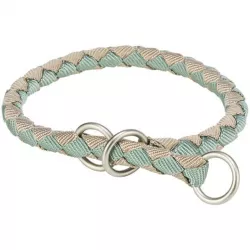 Obojek CAVO kulatý polostahovací, šalvějová/písková XS-S: 25-31cm/ ø12mm TRIXIE
