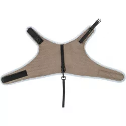 Postroj VESTA s vodítkem pro kočku 24-42 cm/1,20 m, šedobéžová TRIXIE