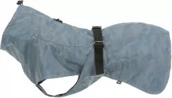 Reflexní pláštěnka LUNAS, L: 55  cm, stříbřitě-modrá