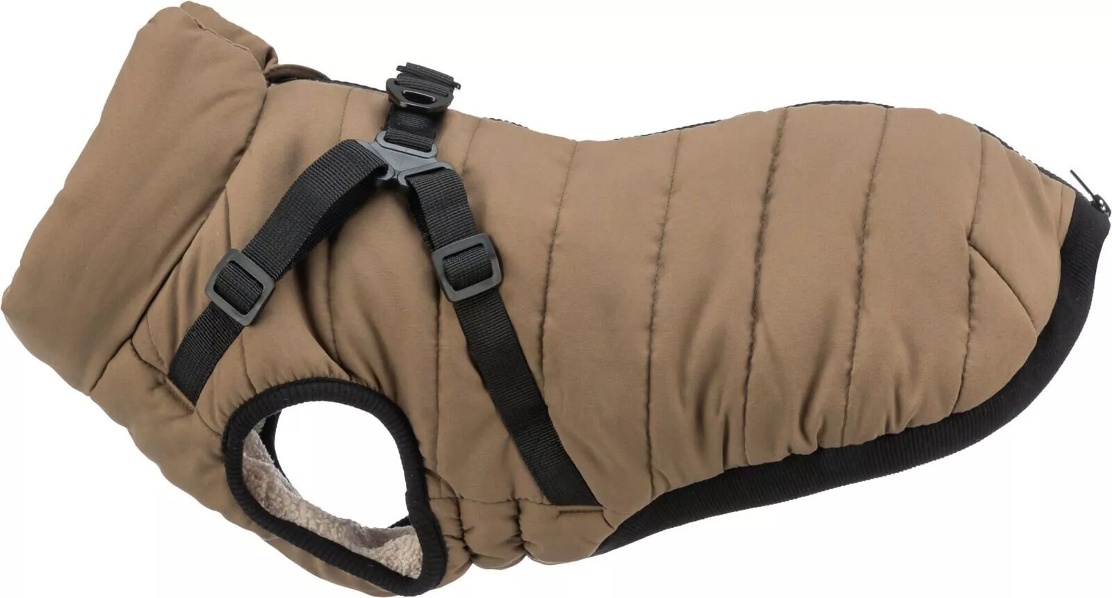 Zimní bunda PIROU s postrojem M: 45cm, hruď: 62-66cm, krk: až 48cm - písková TRIXIE