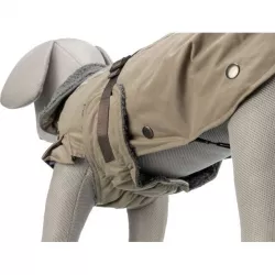 Kabátek ROUEN 2 v 1, buldog střih S 38cm - písková TRIXIE