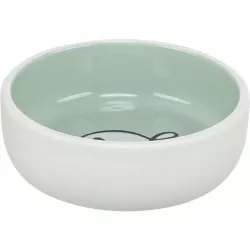 Keramická miska pro kočky, s glazurou 0,3 l/13 cm, různé motivy a barvy TRIXIE