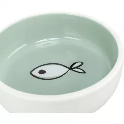 Keramická miska pro kočky, s glazurou 0,3 l/13 cm, různé motivy a barvy TRIXIE