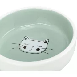Keramická miska pro kočky, s glazurou 0,3 l/13 cm, různé motivy a barvy TRIXIE