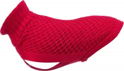 Svetr NORWOOD M: 45cm, hruď: 62cm, krk: 44cm - červená