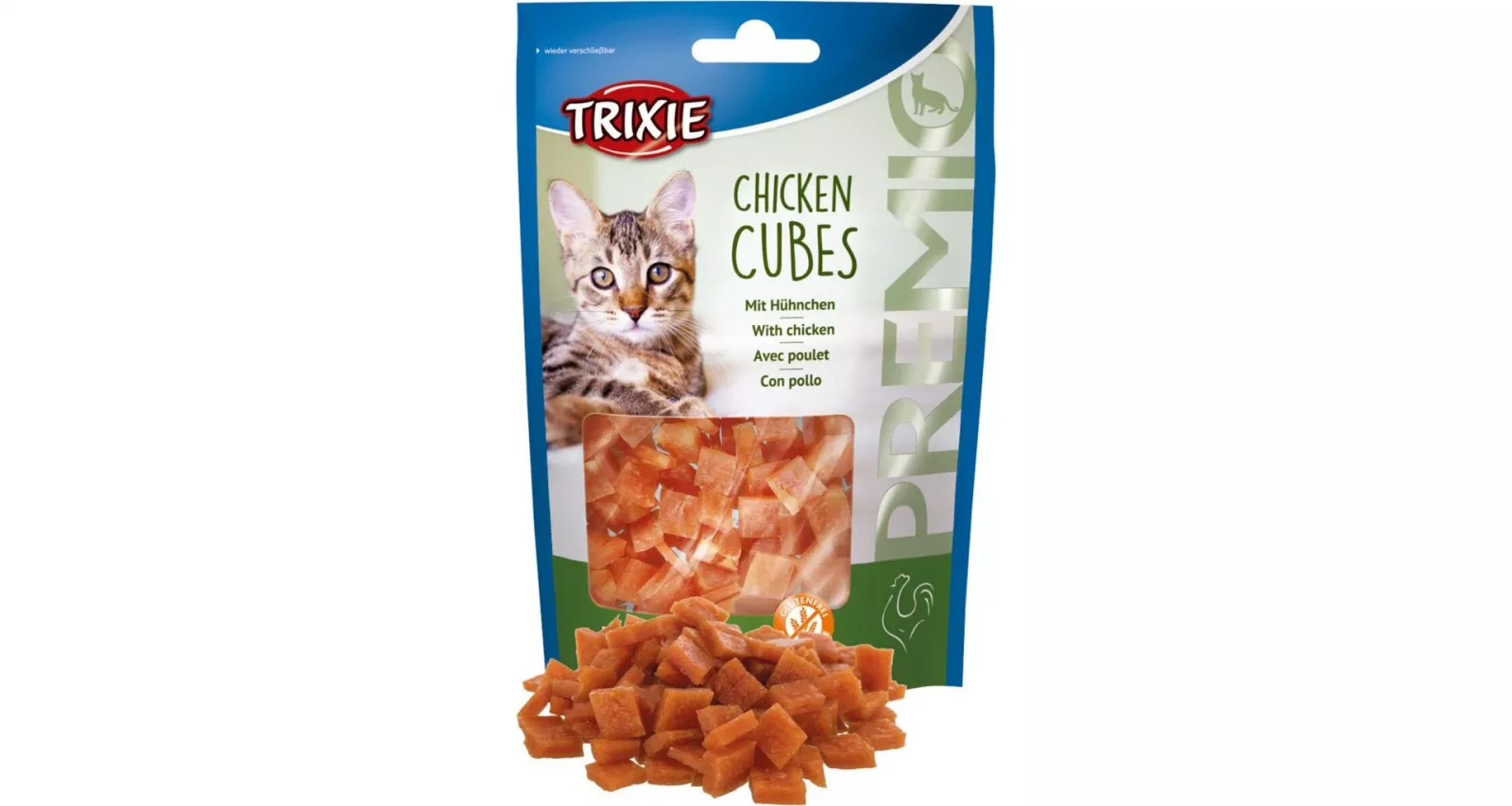 Trixie Premio CUBES - kuřecí kostičky 50 g